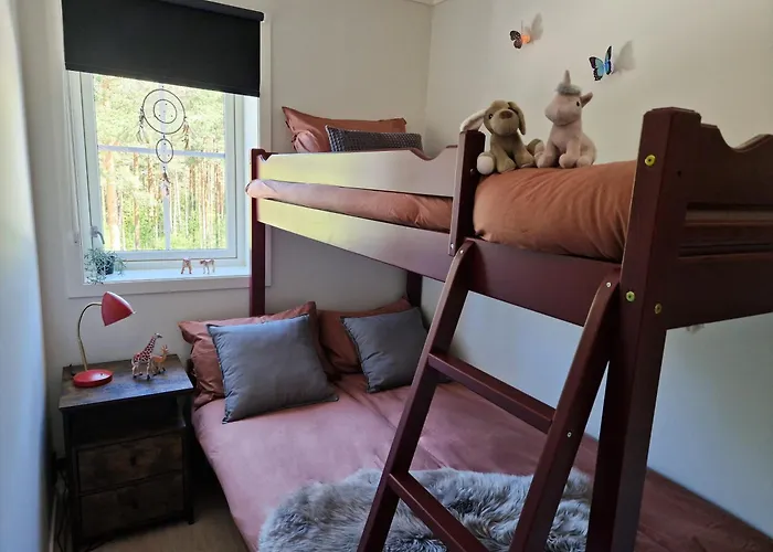 New&Cozy Apartment Near Vradal Panorama Ski Resort, Golf And Beach