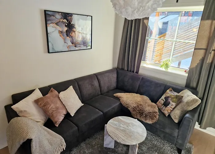 New&Cozy Apartment Near Vradal Panorama Ski Resort, Golf And Beach