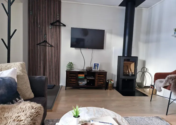 New&Cozy Apartment Near Vradal Panorama Ski Resort, Golf And Beach